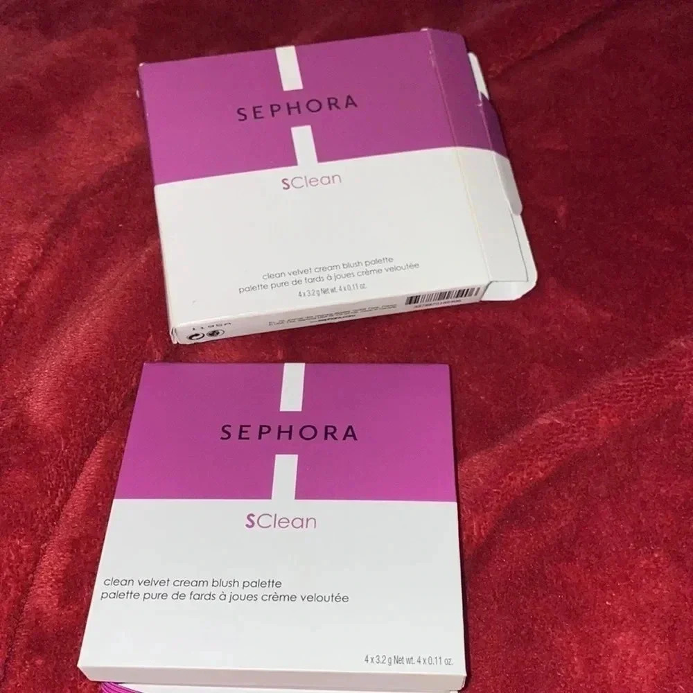 Sephora S Clean Velvet Cream Blush Palette  New - Picture 10 of 14